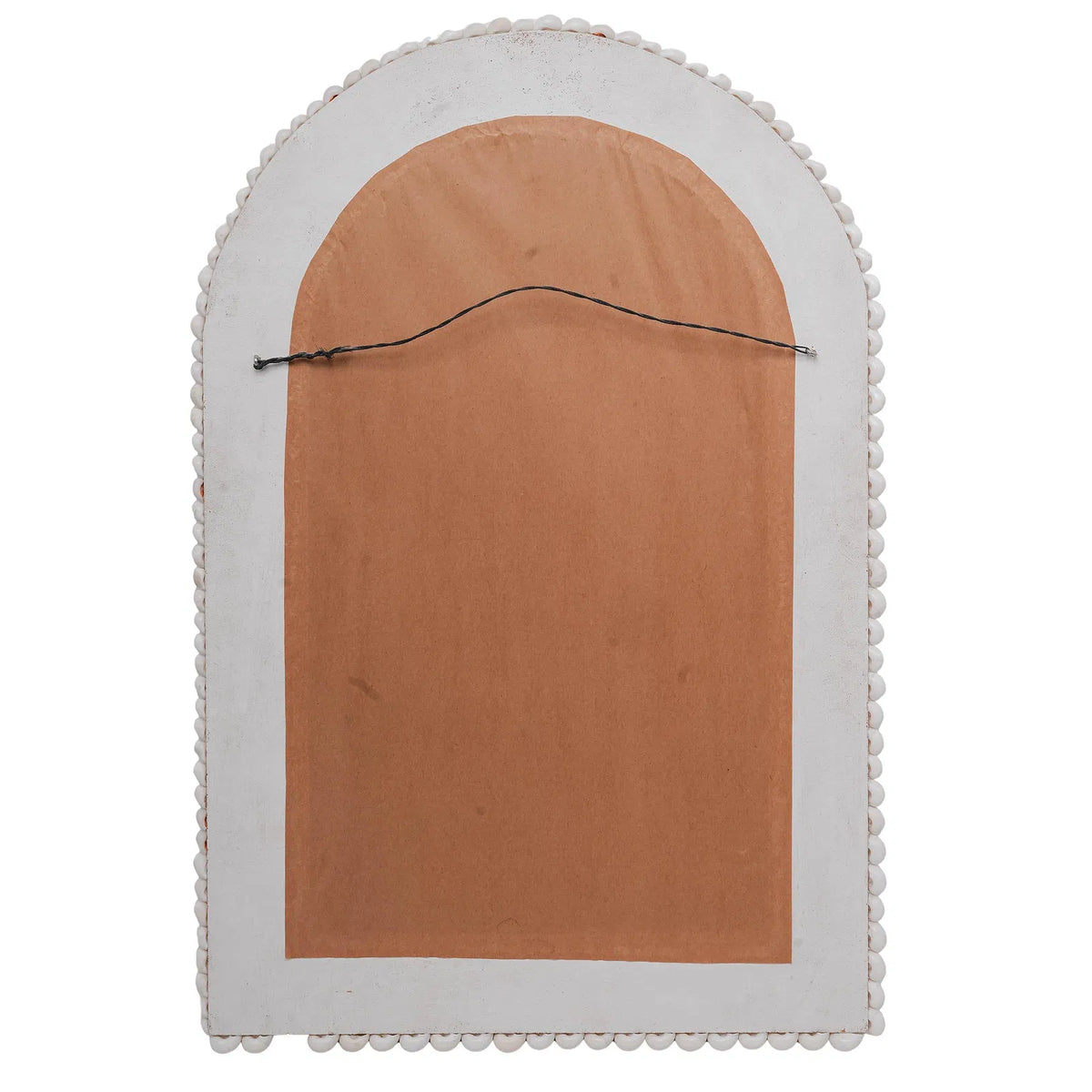 Vintage Anthony Redmile-Style Shell Encrusted Wall Mirror — USA, Late 20th Century