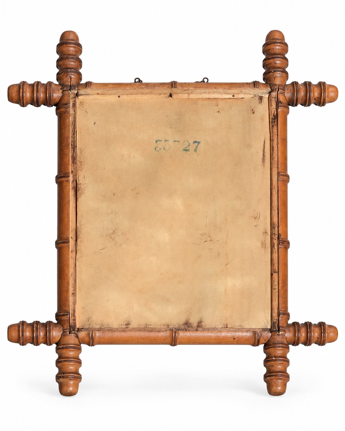 Vintage Faux Bamboo Framed Mirrors