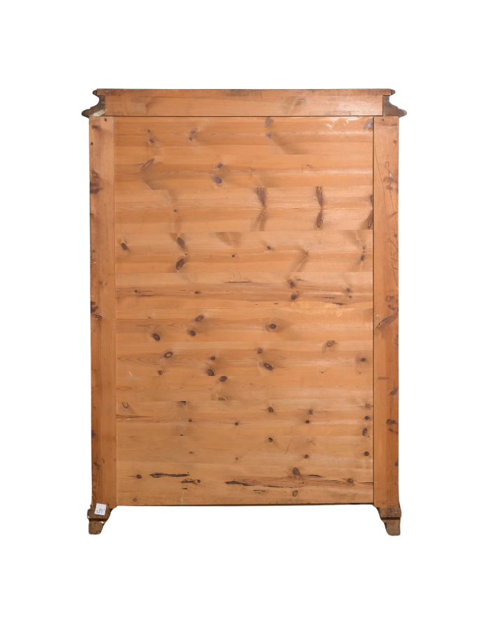 Vintage Swedish Walnut Secretary Chiffonier — c. 1930s