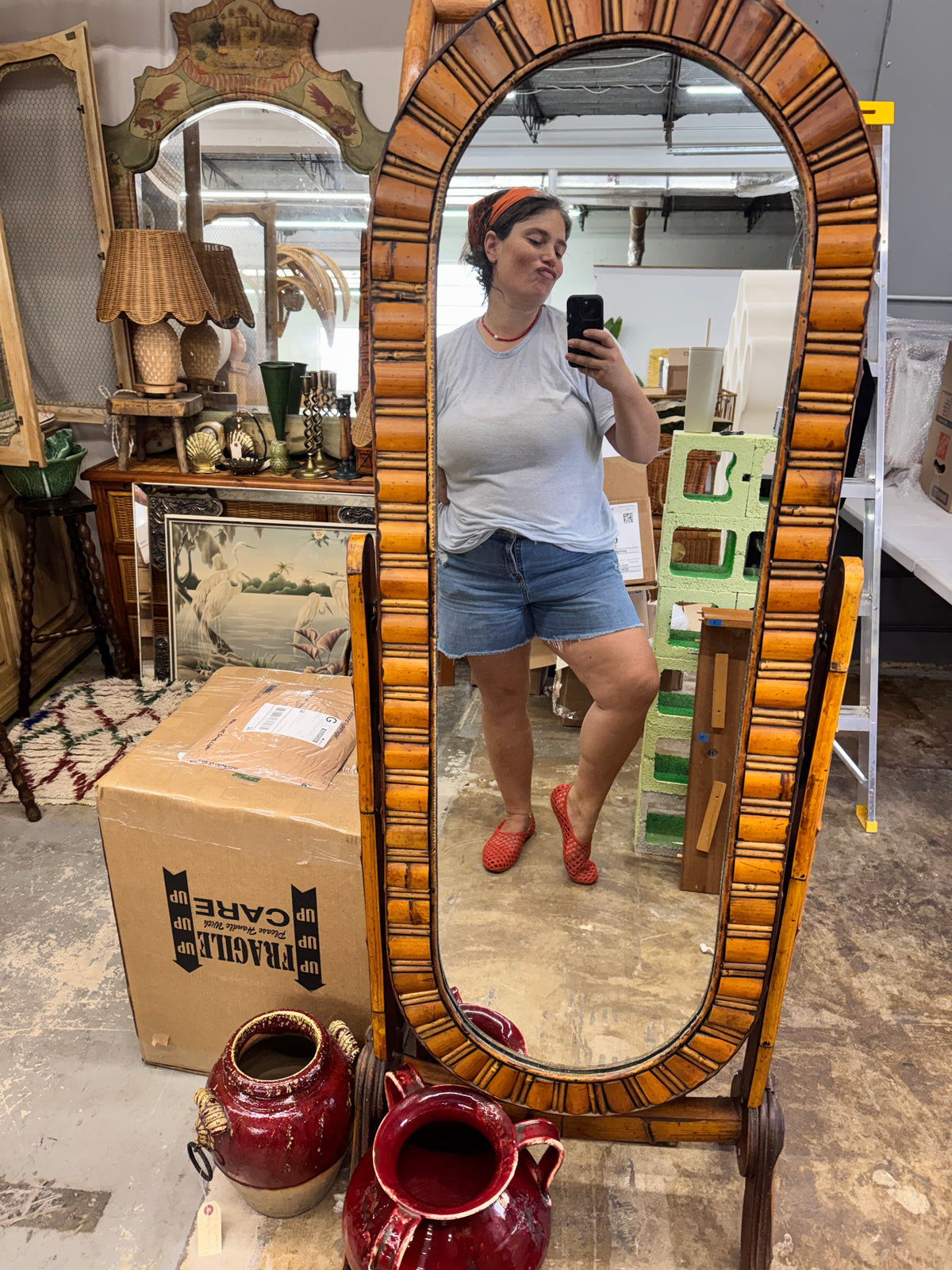 Stand Up mirror