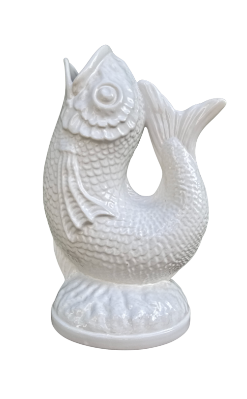 Bordallo Pinheiro maker mark on vintage fish pitcher